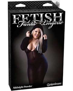 Pipedream Products Fetish Fantasy Lingerie Midnight Prowler Diva