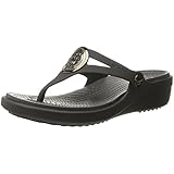 crocs Women's Sanrah Circle Flip Wedge
