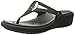 crocs Women's Sanrah Circle Sandal, Black/Graphite, 9 B(M) US