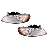 Chrysler Sebring Dodge Stratus Replacement Headlight Assembly - 1-Pair by AutoLightsBulbs