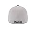 NFL Pittsburgh Steelers 2015 Gray Training Camp 39Thirty Stretch Fit Cap, Large/X-Large, Gray