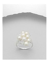 CZ Ring In 92.5 Sterling Silver