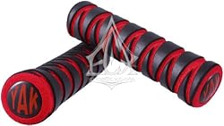 YAK Fang Grips Red/Black