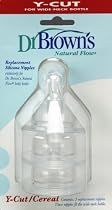 Dr. Brown's Natural Flow Y-Cut Wide Neck Nipple, 3 Pack
From Dr. Brown's
