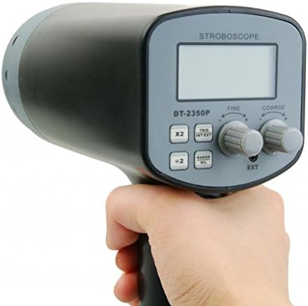 easylifeproduct AC Powered Handheld Digital Stroboscope Strobe 50~12000 FPM Flash Analyzer LCD
