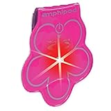 Amphipod Vizlet Wearable Flower Face LED Reflector Clip On -Pink