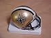 Reggie Bush Hand Signed Autographed New Orleans Saints Riddell Football Mini Helmet w/ Photo of Signing