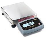 Ohaus Defender 5000 Low-Profile Bench Scale D51P250QX5 w/ 24 x 24 in. Platform (500 lb x 0.05 lb / 0.02 kg)