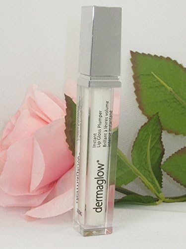 Dermaglow Instant Lip Gloss Plumper Clear Shimmer