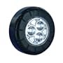 Leviton LEDPL-E Battery Operated LED push On/Off Everywhere Light, with 3 AAA Batteries, Black