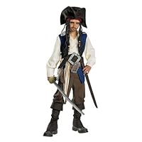 Boysand#146; Pirates of the Caribbean Captain Jack Sparrow Deluxe Costume