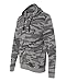 Burnside Mens Camo Full-Zip Hooded SweatShirt B8615
