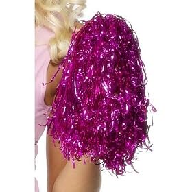 Pom Pom Metallic Pink - Pair