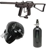 08 SPYDER MR2 MR-2 w/Eyes Paintball Gun + 48ci + EVO 3