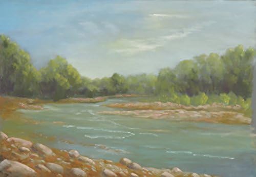 Platte River Shallows (original landscape painting)