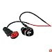 MEElectronics Sport Fi S6 In-Ear Sport Headphone System with Armband, Carry Case for iPhones/iPods/MP3 Players and Smartphones - Red/Black