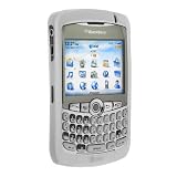 RIM BlackBerry 8300 Curve PDA OEM Original Clear White Rubber Skin Case - HDW-13840-005