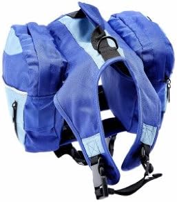 Henry and Clemmies Dog Backpack, Small, Blue