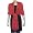 Red Pashmina Cashmere Shawl Wraps Handcrafted In India 86 X 30 Inches Image #1