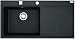 Franke MYTHOS MTG 611 Fragranit DuraKleen® Einbauspüle 100 x 51,5 cm / Spüle, Graphit Becken links