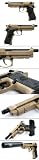 Socom Gear M9A1 SOF dezertCombat w/ Trinity Silencer