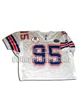 White No. 95 Game Used Florida Starter Football Jersey