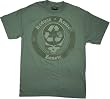 Grateful Dead Reduce Reuse Renew Olive Green Mens T-Shirt Tee