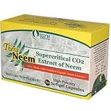 Organix South Supercritical CO2 Extract of Neem (Made with Cetrified Organic Neem Leaves) 30 Softgel Capsules