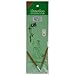 ChiaoGoo Circular 12 inch (30cm) Bamboo Dark Patina Knitting Needle Size US 5 (3.75mm) 2012-5