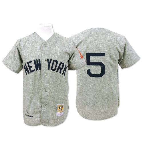 New York Yankees Authentic 1938 Joe Dimaggio Road Jersey By Mitchell & Ness 44