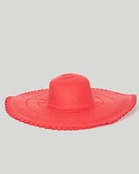 Ruffle Large Floppy Hat