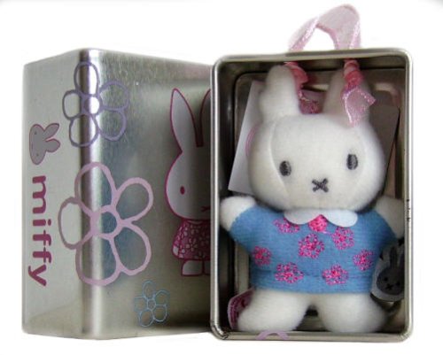 Childrens Toyshop  Toys : Mini Blue Miffy in a Tin