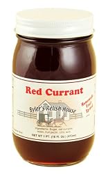 Byler's Relish House Homemade Amish Country Red Currant Jam Fruit Spread 16 oz.