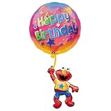 Sesame Street Elmo Happy Birthday Jumbo Mylar Balloon