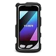 Black Rubber Feel Snap-On Cover Hard Case Cell Phone Protector for LG Chocolate Touch VX8575 VX-8575