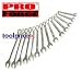14 Pc Open and Boxed Wrench Set Standard SAE