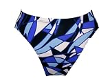 Body I.D. Periwinkle Geometric Shape Print Swim Bottom