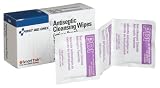 First Aid Only Antiseptic Cleansing Wipe (sting Free), 18-Count Boxes (Pack of 15)