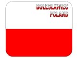 Poland, Boleslawiec mouse pad