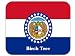 US State Flag - Birch Tree, Missouri (MO) Mouse Pad