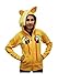 My Little Pony Applejack Face Juniors Orange Costume Hoodie with Mane (Juniors Small)