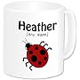 Personalised Ladybird Mug (A GoPersonalised Design&hellip by GoPersonalised
