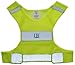 LW Reflective Safety Vest for Running Cycling Walking Yellow Lightweight