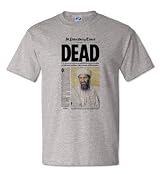 HEADLINES Osama Bin Laden DEAD X-Large Gray T-Shirt