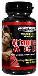 Vitamins A & D - 90 Capsules Heart, Joint & Skin Support Fish Oil Liver Oil