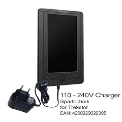 Netzteil f�r Trekstor 7(M) - 230V Ladeger�t f�r Trekstor E-Book Reader 7 (M). Steckerlader 110 - 240 Volt - schwarz