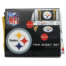 Pittsburgh Steelers Twin Sheet Set