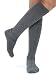 Cashmere blend Womens Ribbed Knee High Socks Luxury 6 Color options Black Brown Grey ...