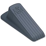 Master Caster Big Foot Office Doorstop, 4.75 x 2.0 x 1.25 Inches, Gray (00941)