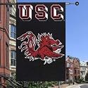 South Carolina Gamecocks Black Applique Banner Flag
